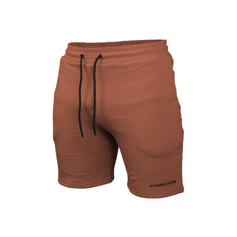essential sweat shorts in clay