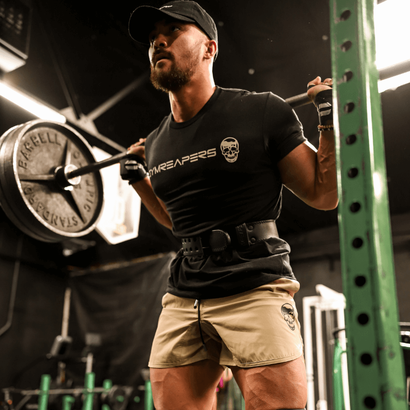 leather lifting belt squat