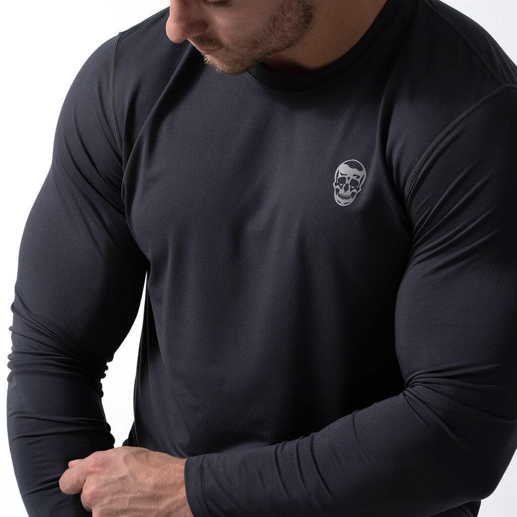 performance shirt obsidian close up