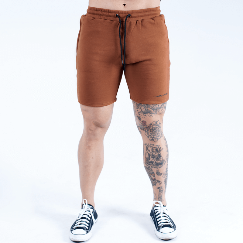 sweat shorts clay front